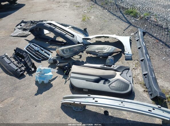 4S4BSANC2J3314871 2018 SUBARU OUTBACK White ხელსაწყოთა პანელის ხედი