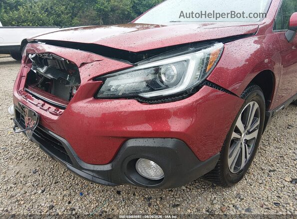 4S4BSANC2K3227067 2019 SUBARU OUTBACK Red Widok z przodu