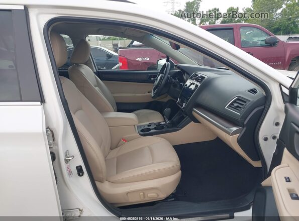 4S4BSANC2K3275541 2019 SUBARU OUTBACK Белый Вид салона спереди