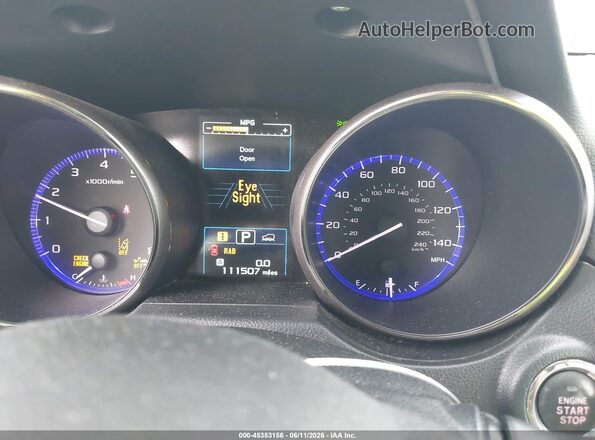4S4BSANC2K3275541 2019 SUBARU OUTBACK Белый Вид задних сидений