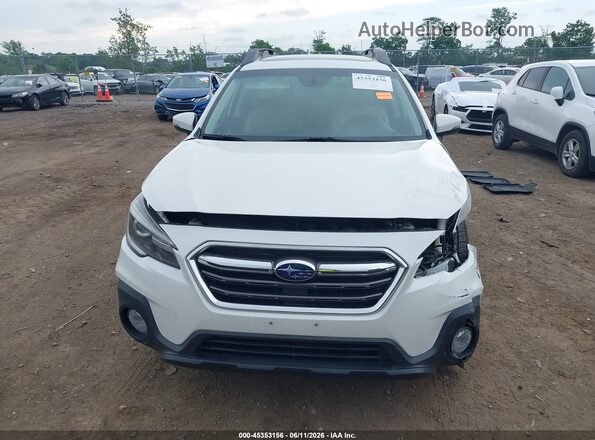 4S4BSANC2K3275541 2019 SUBARU OUTBACK Белый Вид щитка приборов