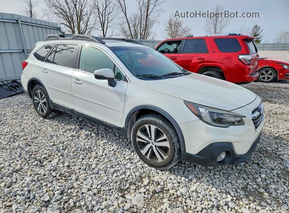 4S4BSANC3J3279712 2018 SUBARU OUTBACK White Delantero derecho