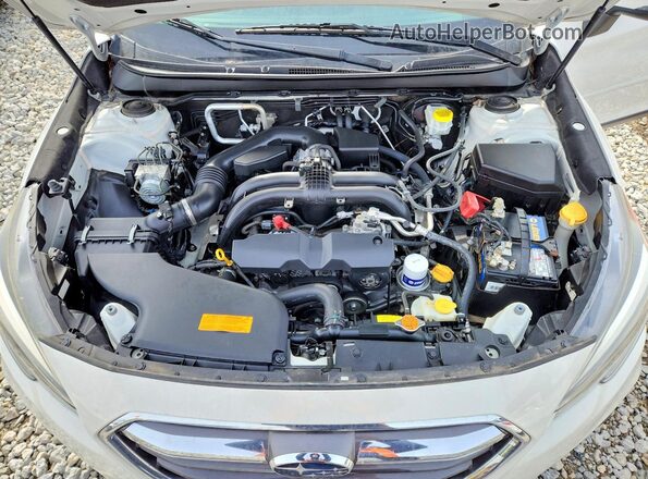 4S4BSANC3J3279712 2018 SUBARU OUTBACK White Vista del compartimento del motor