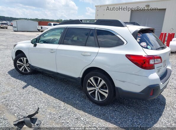 4S4BSANC3J3296543 2018 SUBARU OUTBACK White Trasero izquierdo