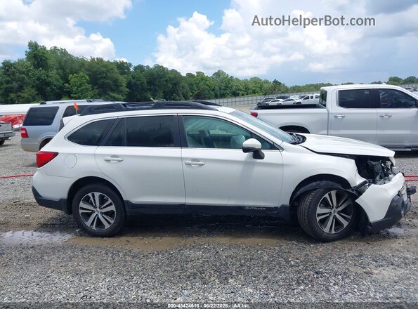 4S4BSANC3J3296543 2018 SUBARU OUTBACK White Vista interior trasera