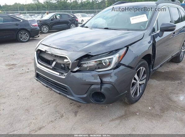 4S4BSANC3J3392673 2018 SUBARU OUTBACK Серый Вид спереди