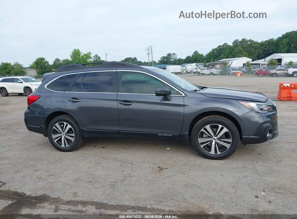 4S4BSANC3J3392673 2018 SUBARU OUTBACK Серый Вид задней части салона