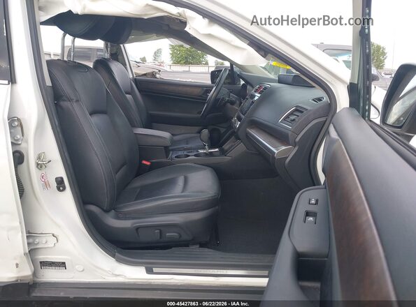 4S4BSANC4G3280392 2016 SUBARU OUTBACK White Vista interior delantera