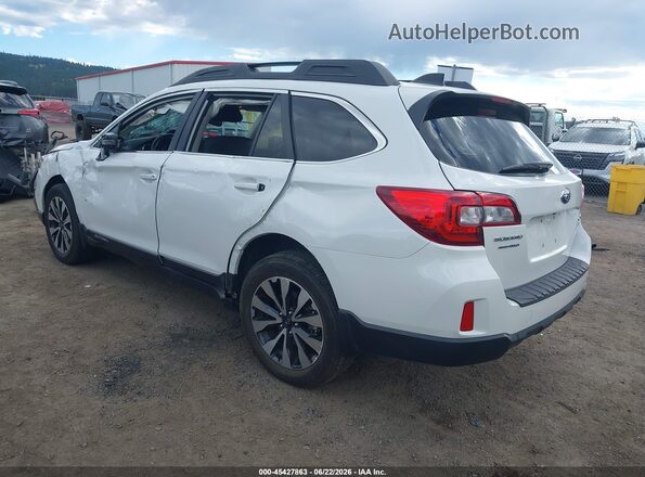 4S4BSANC4G3280392 2016 SUBARU OUTBACK White Trasero izquierdo