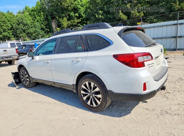 4S4BSANC4G3302553 2016 SUBARU OUTBACK White Rear left