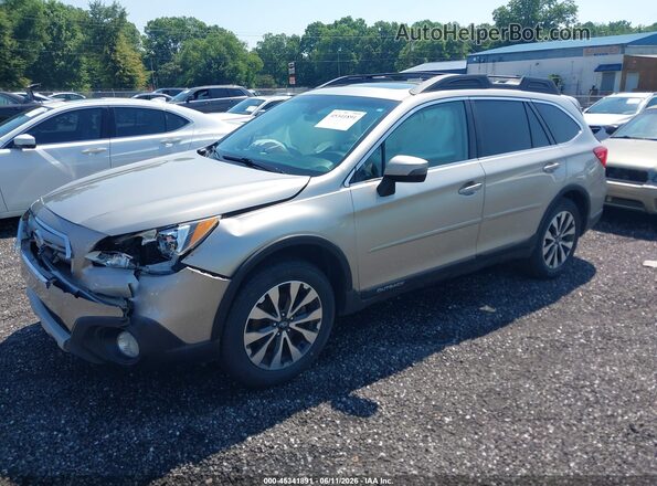 4S4BSANC4H3287182 2017 SUBARU OUTBACK Серебряный Передняя левая четверть