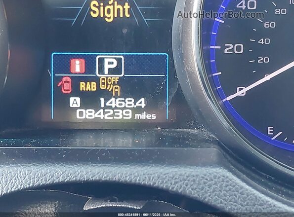 4S4BSANC4H3287182 2017 SUBARU OUTBACK Серебряный 