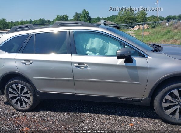 4S4BSANC4H3287182 2017 SUBARU OUTBACK Серебряный Вид задней части салона