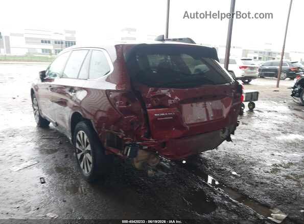 4S4BSANC4H3306426 2017 SUBARU OUTBACK Red Задня ліва чверть
