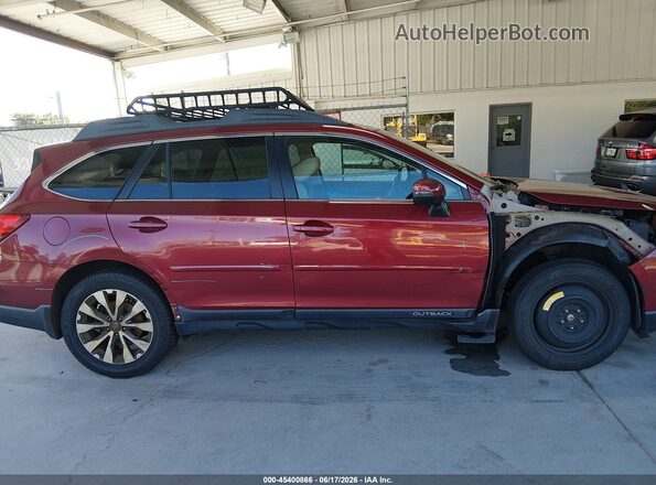 4S4BSANC4H3387556 2017 SUBARU OUTBACK Burgundy Widok wnętrza 360 stopni