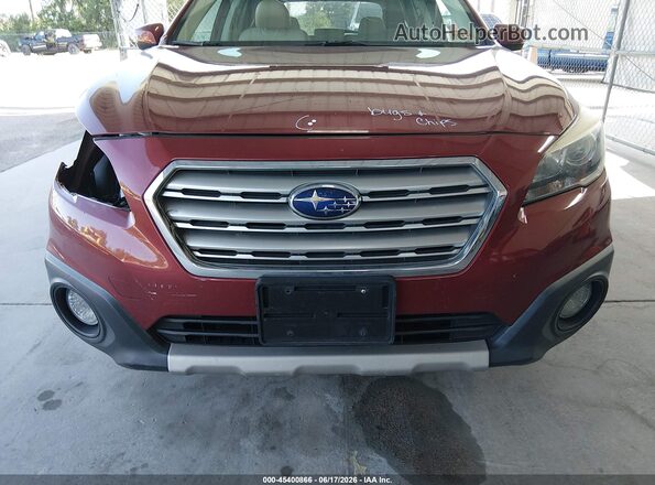 4S4BSANC4H3387556 2017 SUBARU OUTBACK Burgundy Widok wnętrza z tyłu
