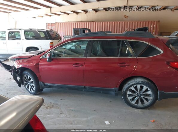 4S4BSANC4H3413900 2017 SUBARU OUTBACK Red 