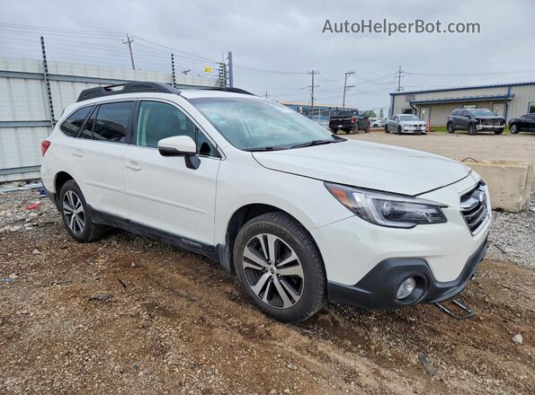 4S4BSANC4J3244175 2018 SUBARU OUTBACK Белый Передняя правая четверть