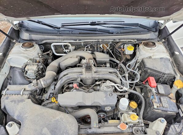 4S4BSANC4J3244175 2018 SUBARU OUTBACK Белый Вид подкапотного пространства