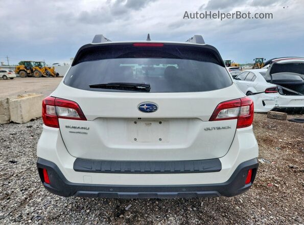 4S4BSANC4J3244175 2018 SUBARU OUTBACK Белый Вид сзади