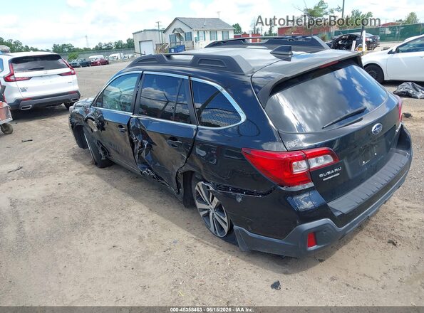 4S4BSANC4K3264931 2019 SUBARU OUTBACK Black Trasero izquierdo