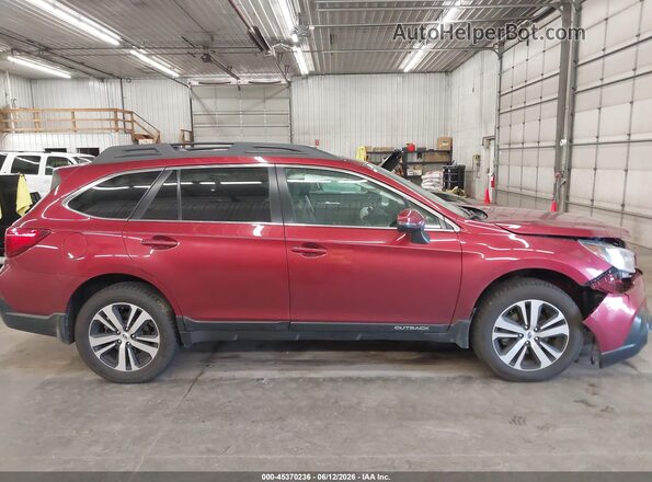 4S4BSANC4K3291398 2019 SUBARU OUTBACK Red Vista interior trasera
