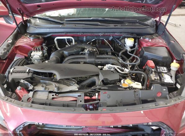 4S4BSANC4K3291398 2019 SUBARU OUTBACK Red Vista trasera