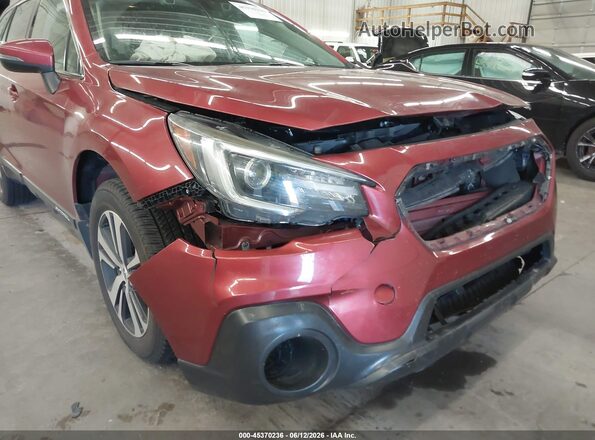4S4BSANC4K3291398 2019 SUBARU OUTBACK Red Vista frontal