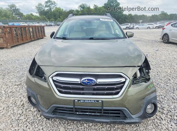 4S4BSANC4K3364088 2019 SUBARU OUTBACK Зеленый Вид спереди