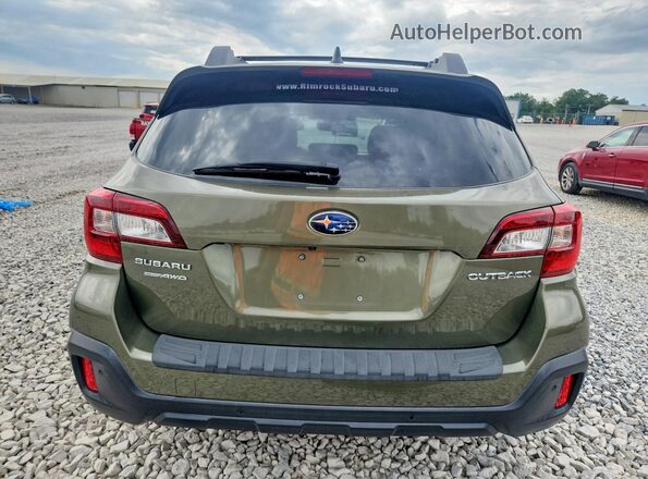 4S4BSANC4K3364088 2019 SUBARU OUTBACK Зеленый Вид сзади