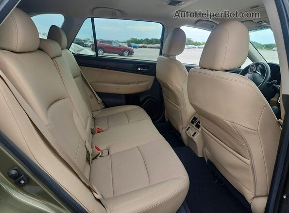4S4BSANC4K3364088 2019 SUBARU OUTBACK Зеленый Вид задней части салона