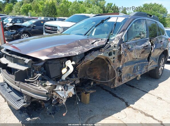 4S4BSANC4K3370246 2019 SUBARU OUTBACK Brown წინა ხედი