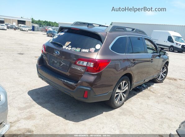 4S4BSANC4K3370246 2019 SUBARU OUTBACK Brown უკანა მარჯვენა