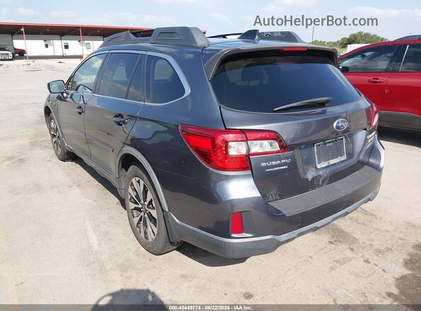 4S4BSANC5G3281146 2016 SUBARU OUTBACK Blue უკანა მარცხენა