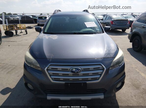 4S4BSANC5G3281146 2016 SUBARU OUTBACK Blue უკანა სალონის ხედი