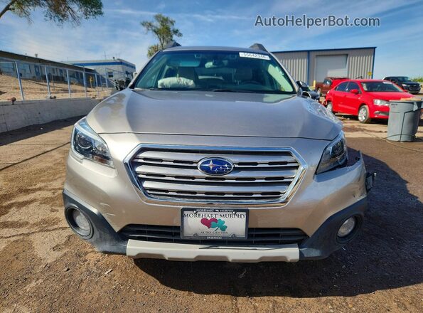 4S4BSANC5H3244809 2017 SUBARU OUTBACK Gold Вид спереду