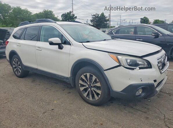 4S4BSANC5H3278233 2017 SUBARU OUTBACK White Передня права чверть