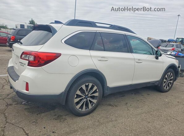 4S4BSANC5H3278233 2017 SUBARU OUTBACK White Задня права чверть