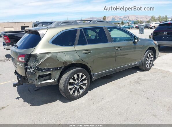 4S4BSANC5H3420788 2017 SUBARU OUTBACK Green უკანა მარჯვენა