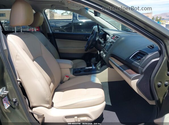 4S4BSANC5H3420788 2017 SUBARU OUTBACK Green წინა სალონის ხედი