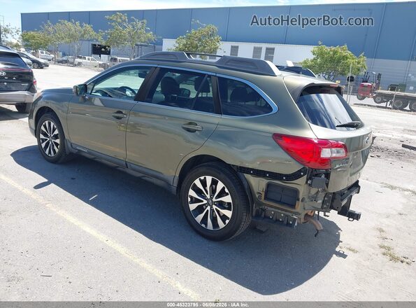 4S4BSANC5H3420788 2017 SUBARU OUTBACK Green უკანა მარცხენა
