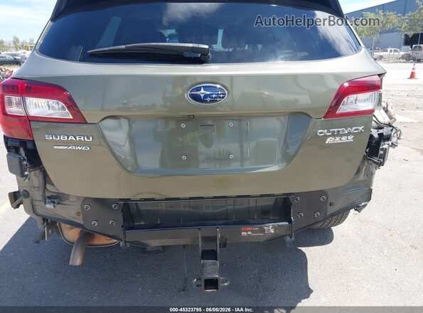 4S4BSANC5H3420788 2017 SUBARU OUTBACK Green წინა ხედი