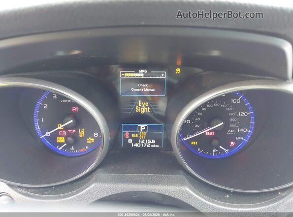 4S4BSANC6J3237888 2018 SUBARU IMPREZA Gray Вид задніх сидінь