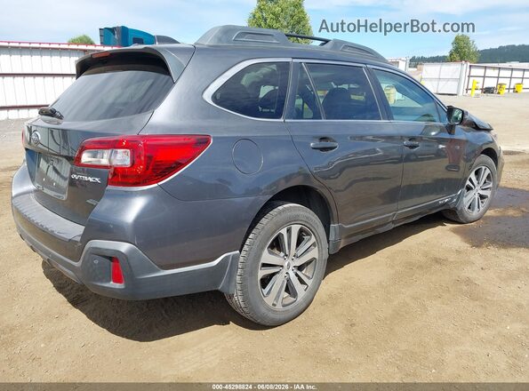4S4BSANC6J3237888 2018 SUBARU IMPREZA Gray Задня права чверть