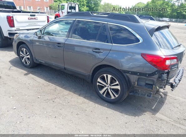 4S4BSANC6J3294575 2018 SUBARU OUTBACK Gray Trasero izquierdo