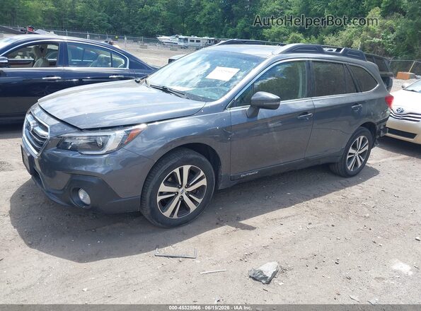 4S4BSANC6J3294575 2018 SUBARU OUTBACK Gray Vista tres cuartos delantera izquierda