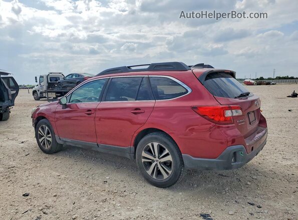 4S4BSANC6K3333053 2019 SUBARU OUTBACK Maroon უკანა მარცხენა