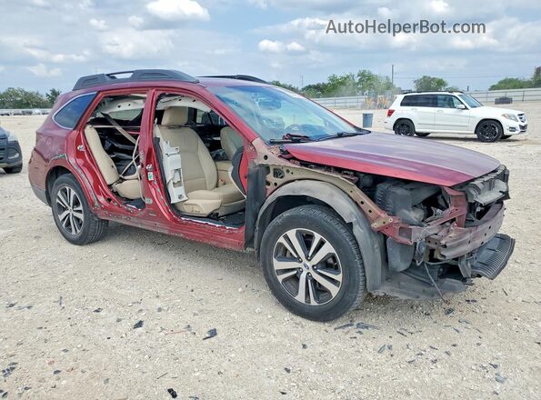 4S4BSANC6K3333053 2019 SUBARU OUTBACK Maroon წინა მარჯვენა