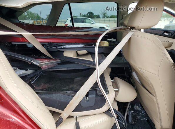 4S4BSANC6K3333053 2019 SUBARU OUTBACK Maroon უკანა სალონის ხედი