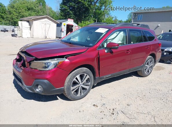 4S4BSANC6K3353769 2019 SUBARU OUTBACK Red 